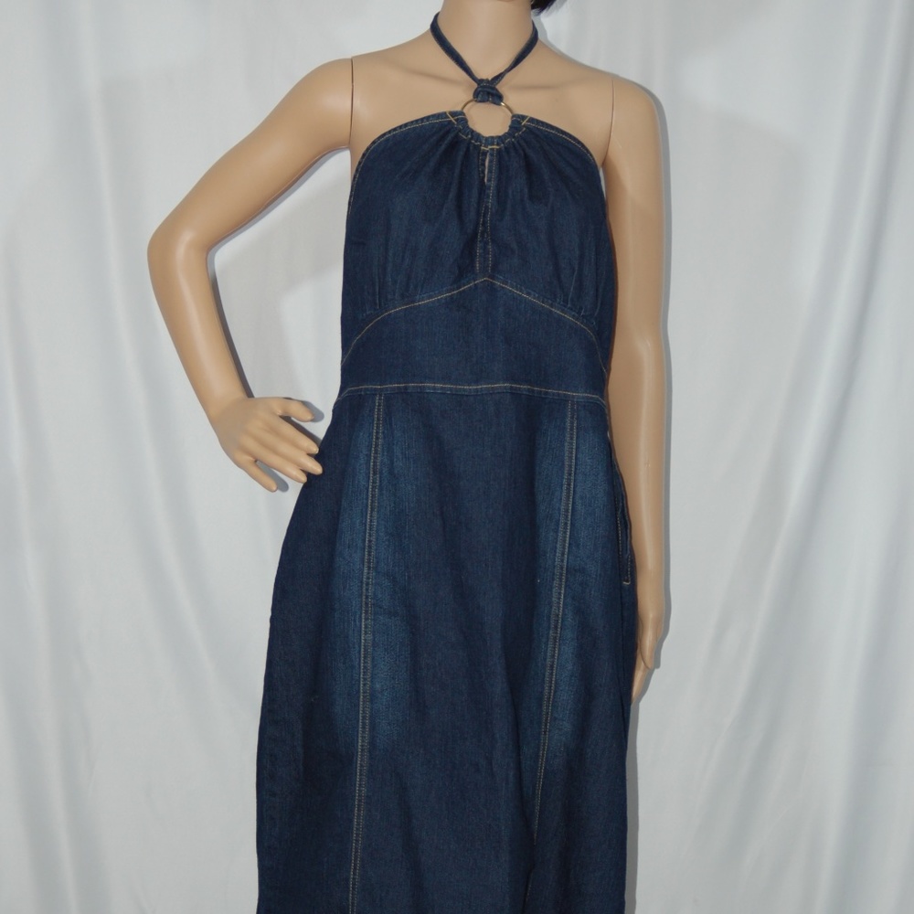 COPY - Ashley Stewart Halter Jean Dress